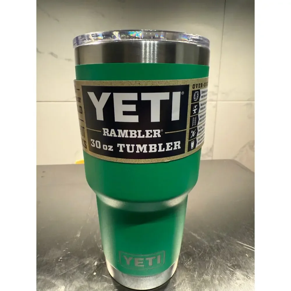 NWT YETI Rambler 30 oz Tumbler with MagSlider Lid – Verde Green